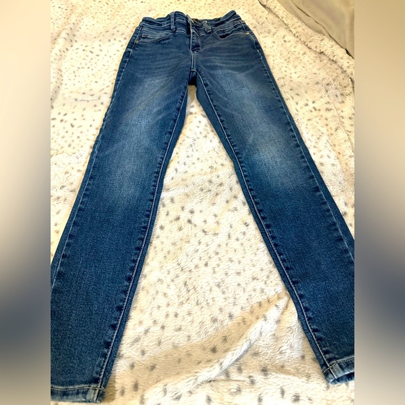 Judy Blue Dark Wash Skinny Jeans - Picture 1 of 5